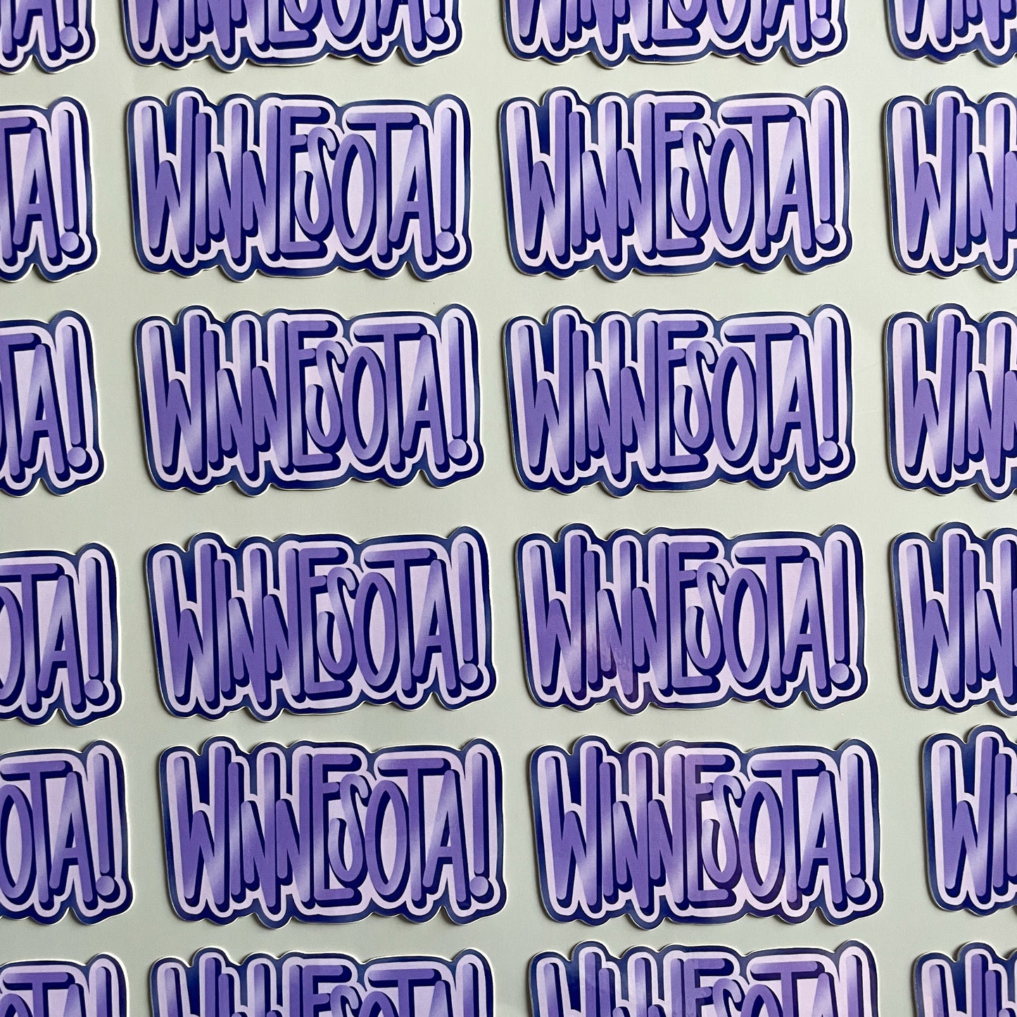Minnesota Hockey Sticker