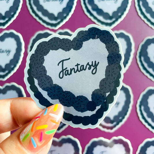 Fantasy Book Trope Sticker