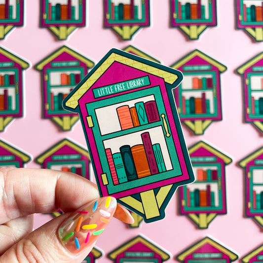 Little Free Library Sticker