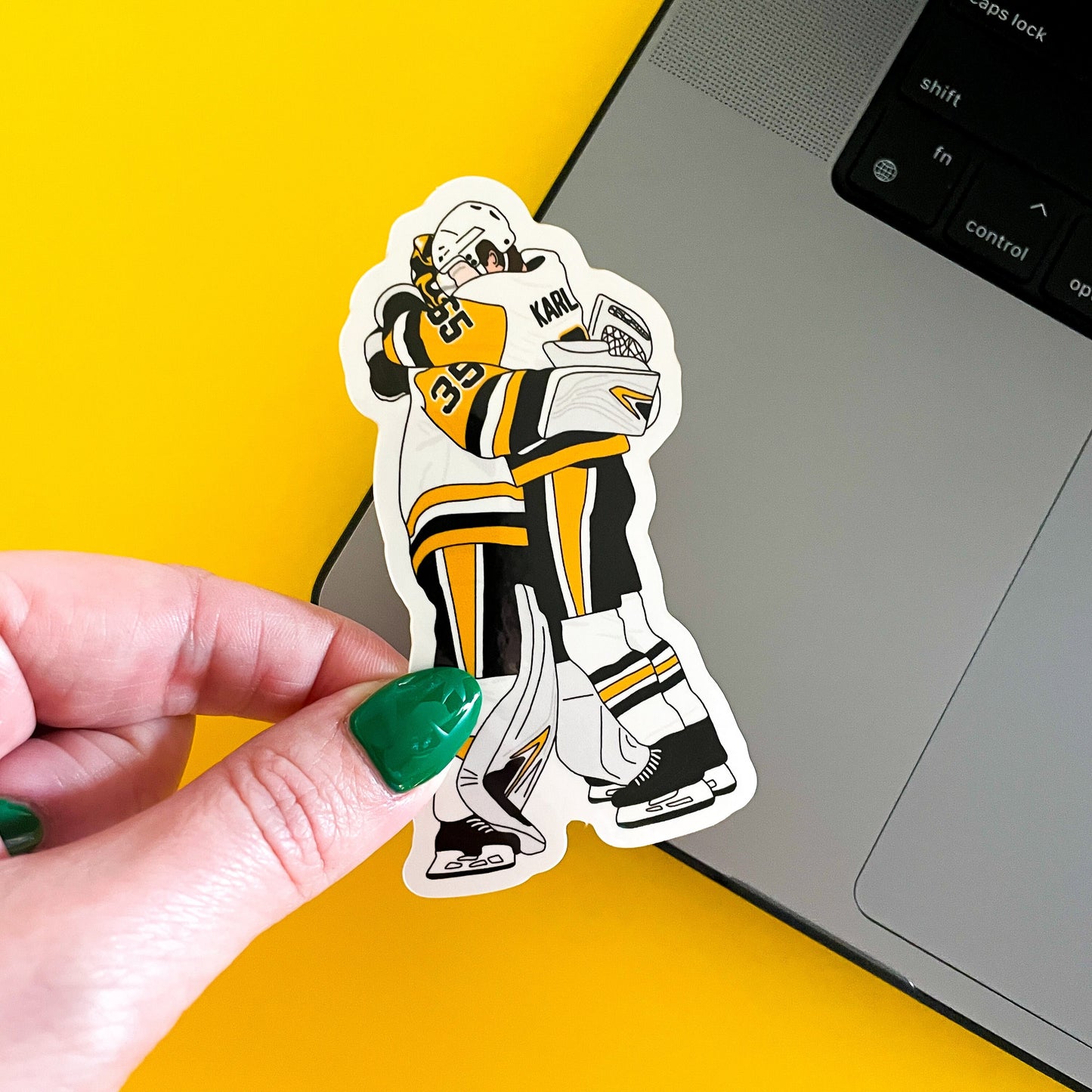 Pittsburgh Hockey Sticker