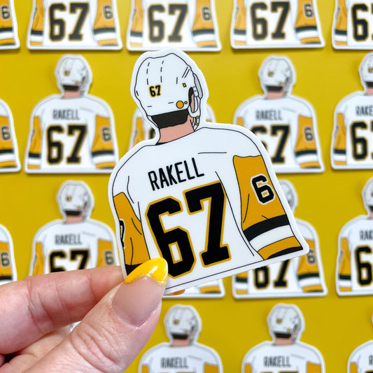 Pittsburgh Hockey Sticker