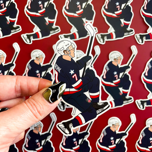 USA Hockey Sticker