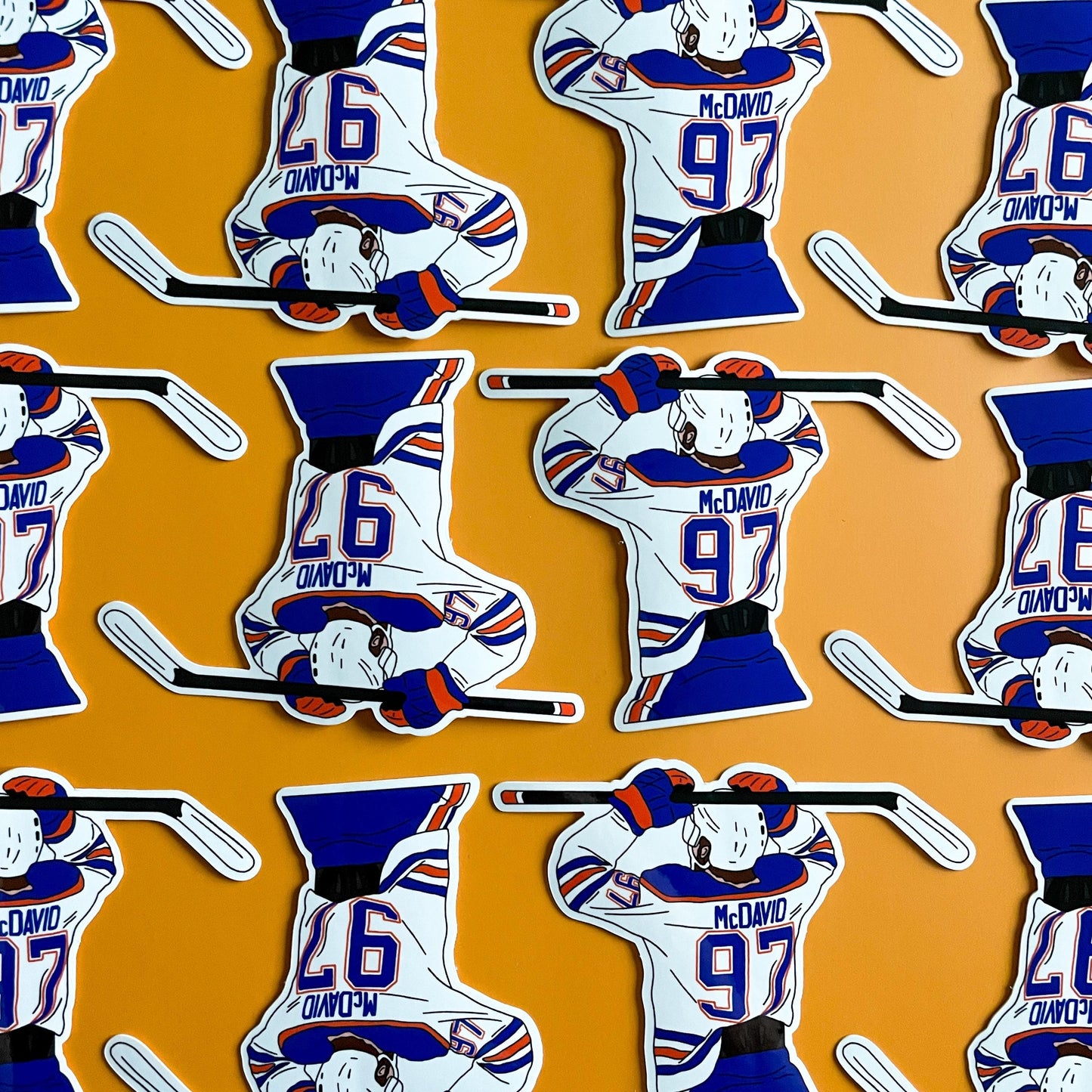 Edmonton Hockey Sticker