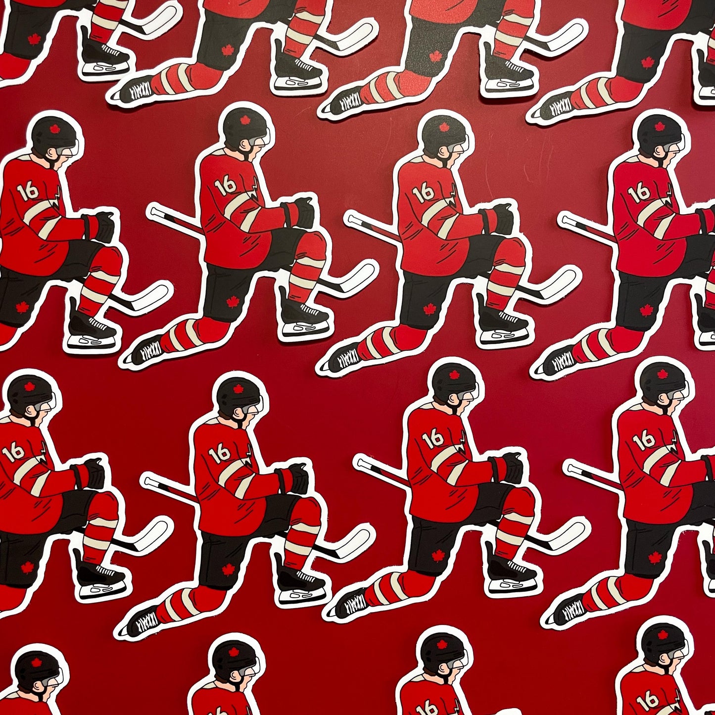 Canada Hockey Sticker