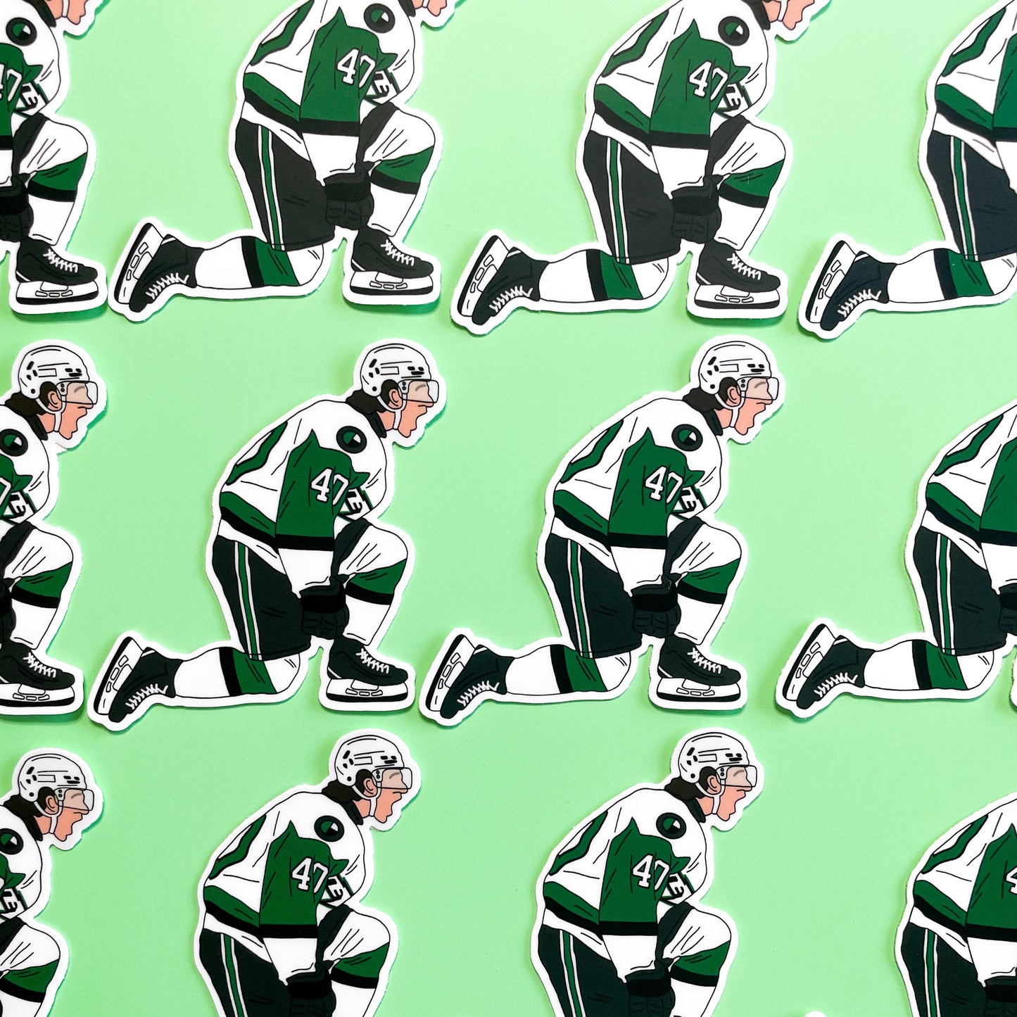Texas Hockey Sticker