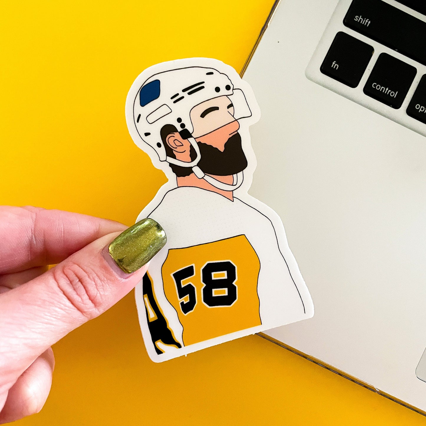 CLEARANCE: Pittsburgh Hockey Sticker