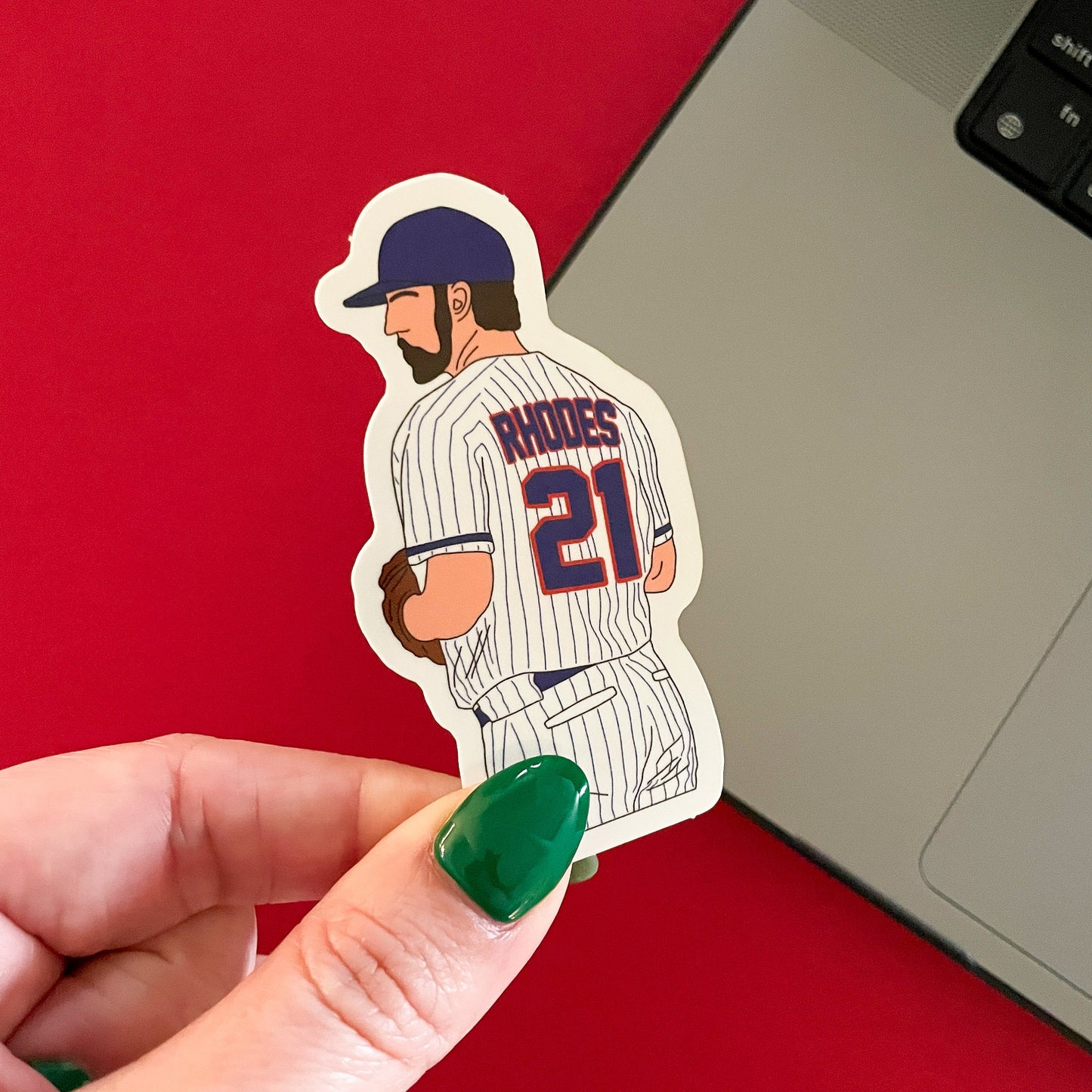 Kai Rhodes Sticker - "Caught Up" by Liz Tomforde