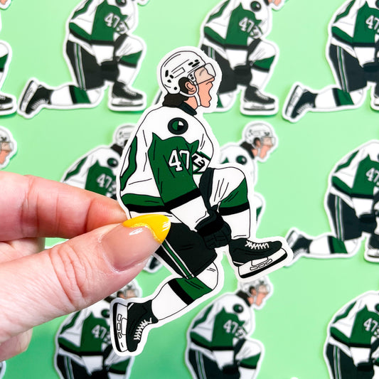 Texas Hockey Sticker