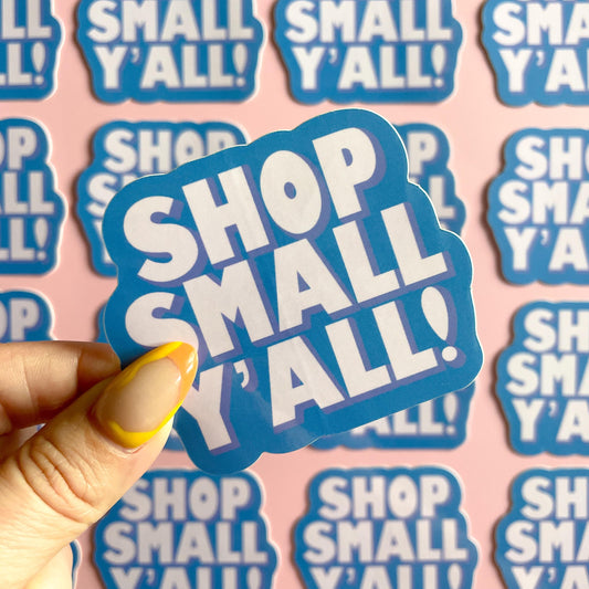 Shop Small Sticker