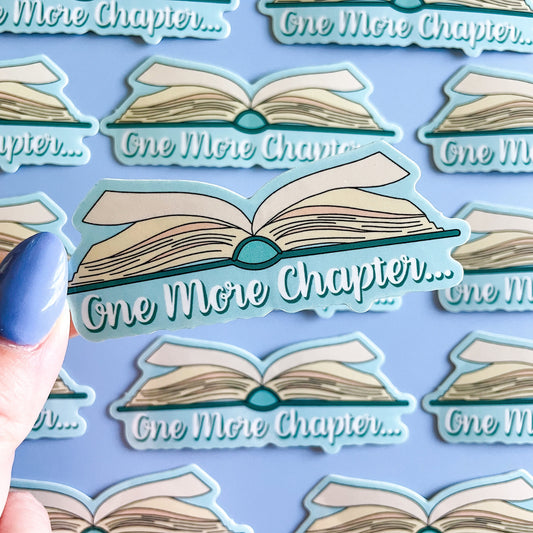 One More Chapter Book Sticker