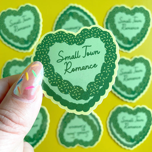 Small Town Romance Book Trope Sticker
