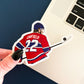 CLEARANCE: Montreal Hockey Sticker