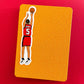 Ryan Shay Sticker - "The Right Move" by Liz Tomforde