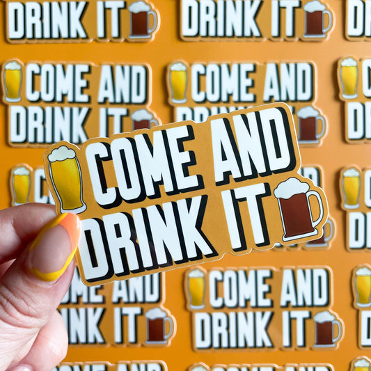 Texas Beer Sticker