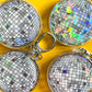 Disco Ball Holographic Keychain
