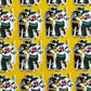 Pittsburgh Hockey Sticker, Minnesota Hockey Sticker