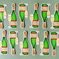 Champagne Sticker