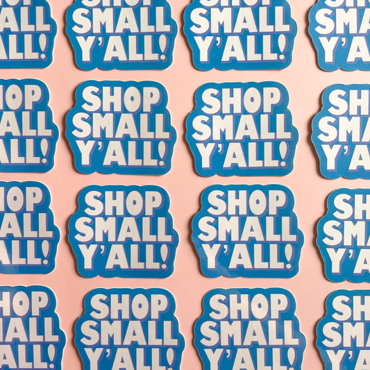 Shop Small Sticker