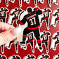 North Carolina Hockey Sticker