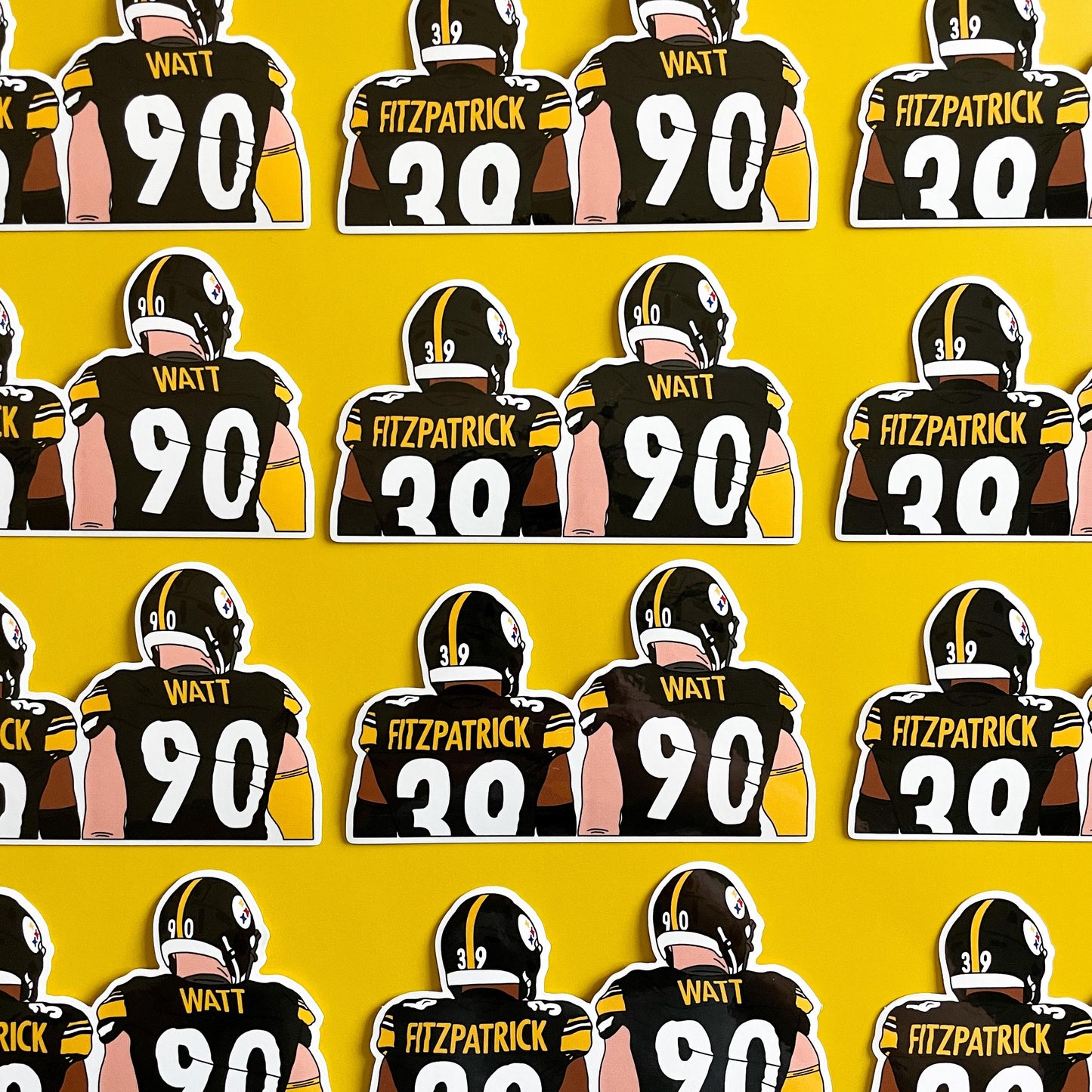CLEARANCE: Pittsburgh Football Sticker