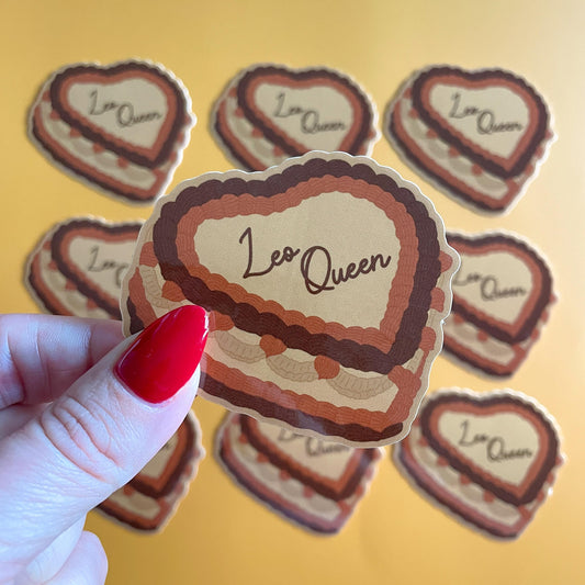 Leo Zodiac Sticker
