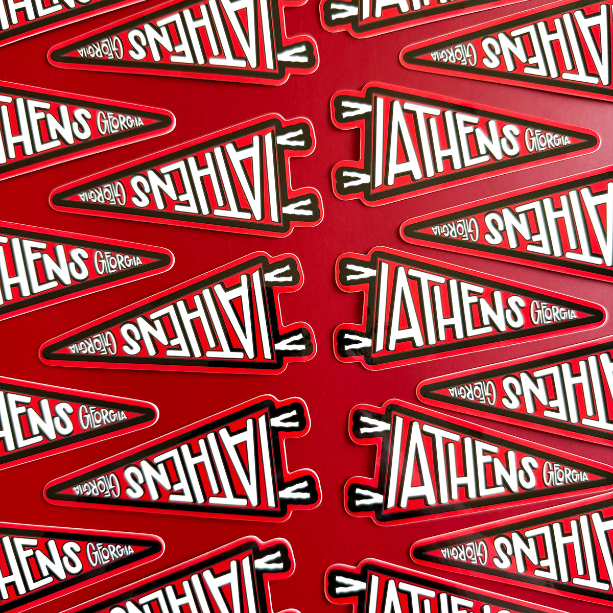 Athens Georgia Sticker