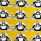 Pittsburgh Hockey Sticker