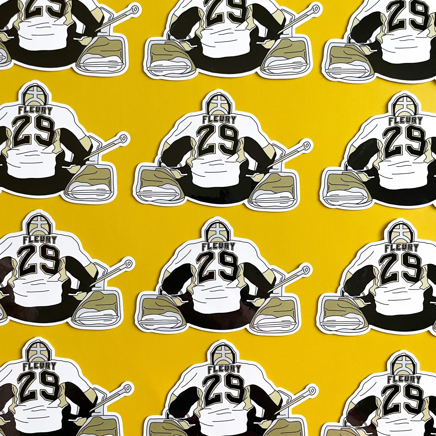 Pittsburgh Hockey Sticker