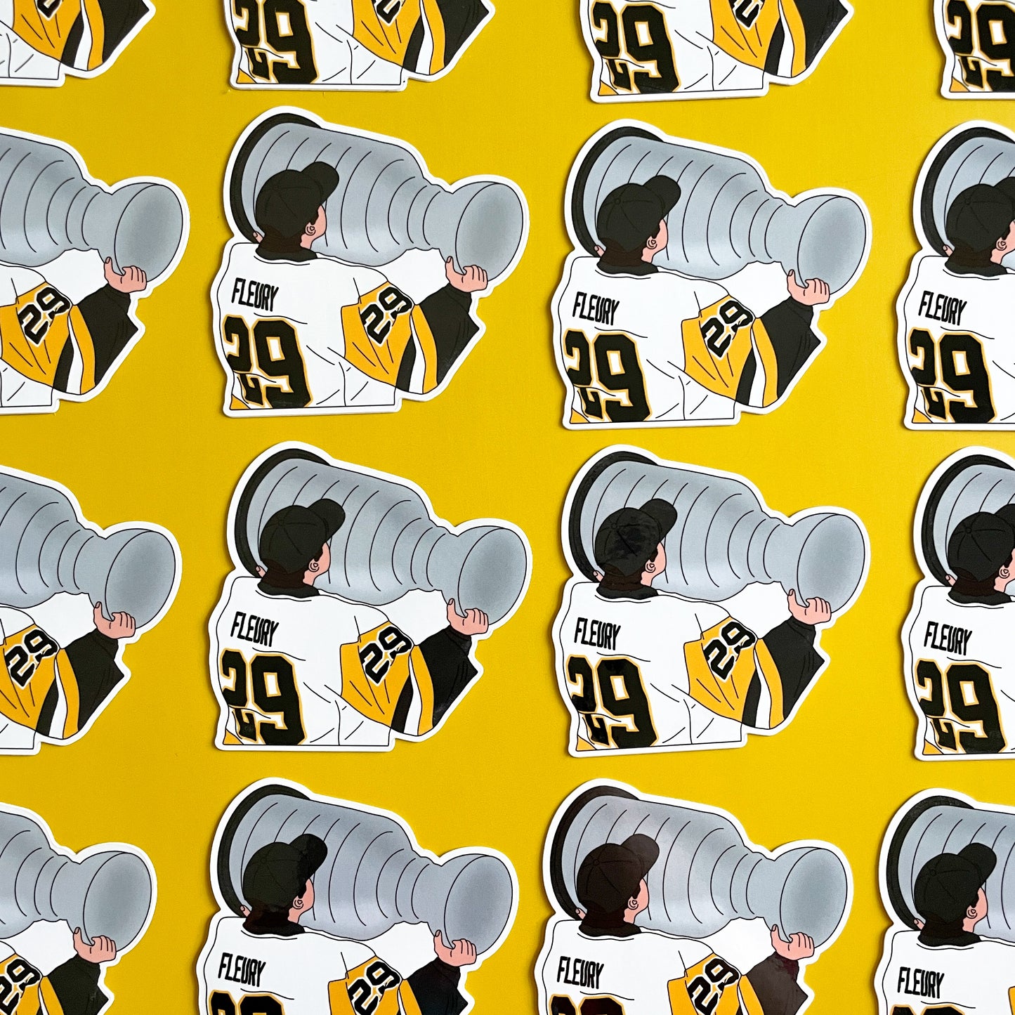 Pittsburgh Hockey Sticker