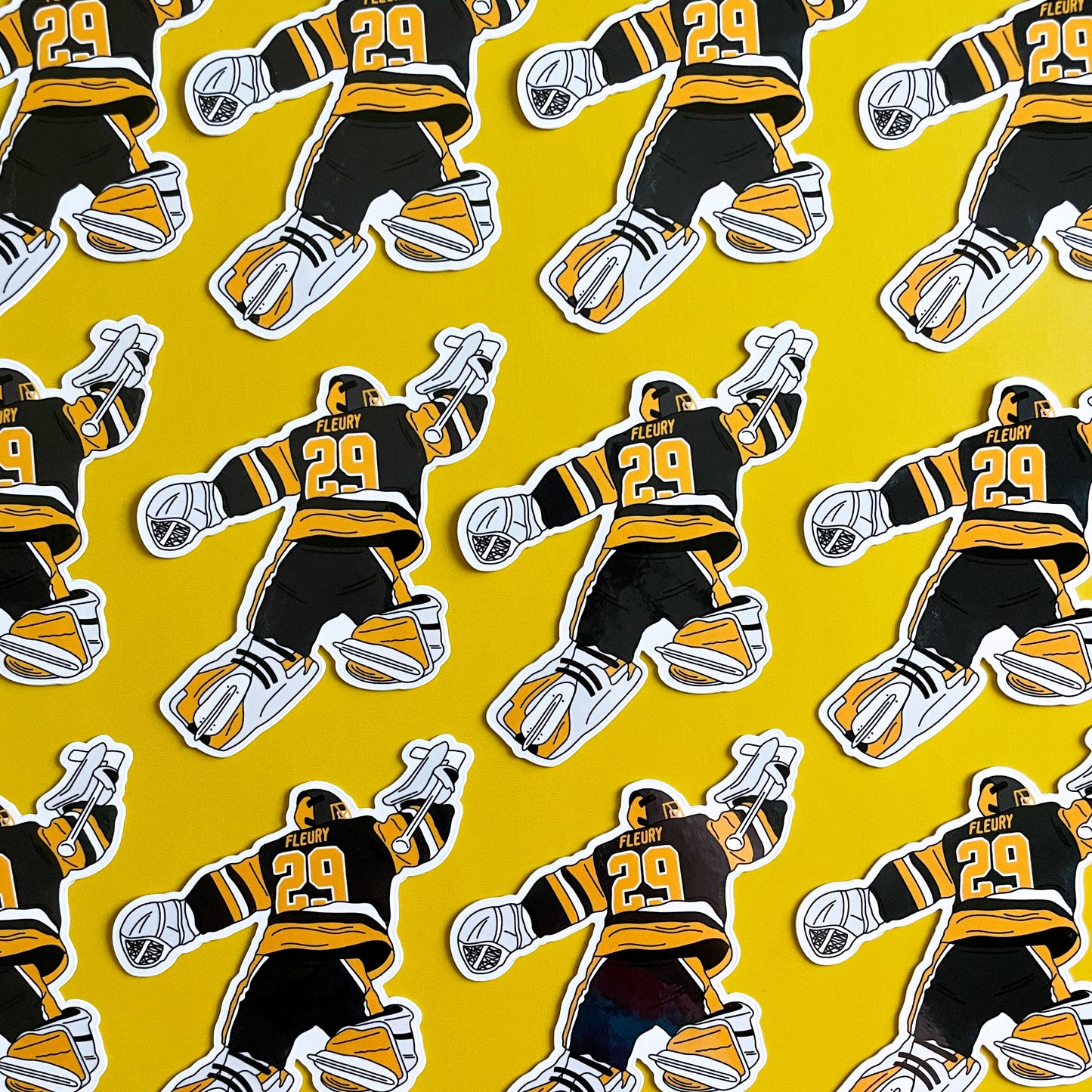 Pittsburgh Hockey Sticker