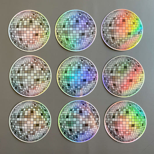 Disco Ball Sticker
