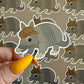 Armadillo Sticker