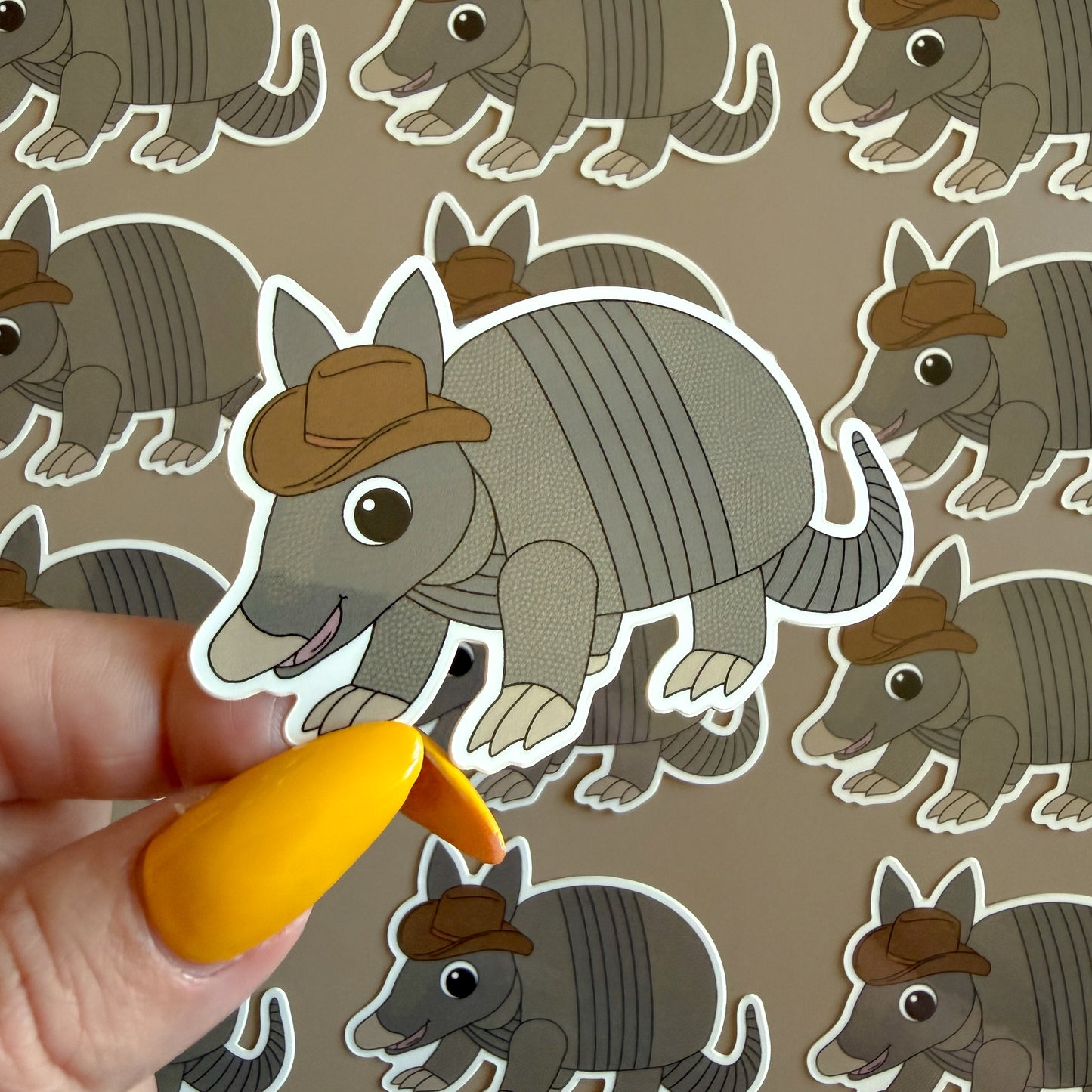 Armadillo Sticker