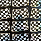 Checkered Flag Holographic Sticker