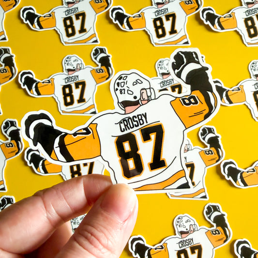 Pittsburgh Hockey Sticker
