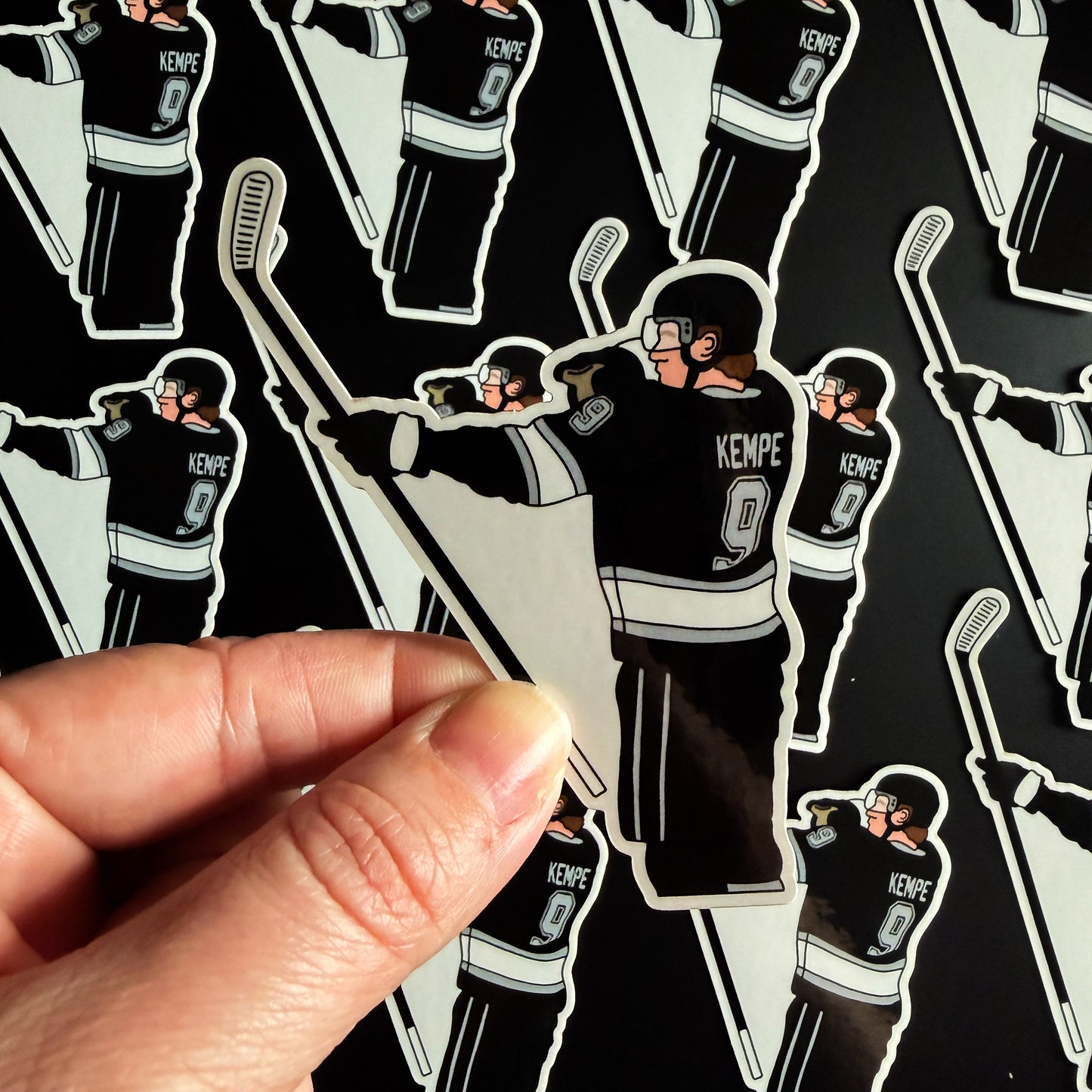 Los Angeles Hockey Sticker