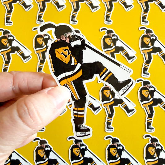 Pittsburgh Hockey Sticker