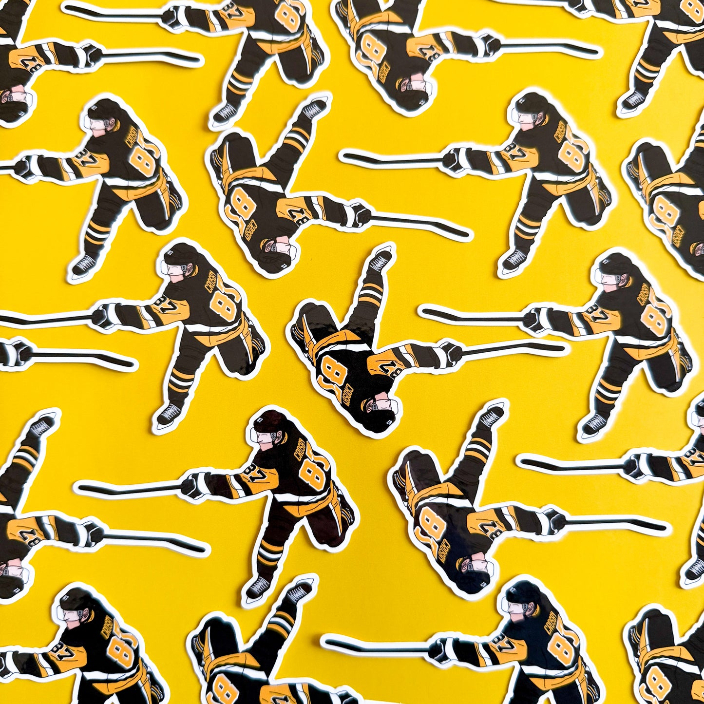 Pittsburgh Hockey Sticker