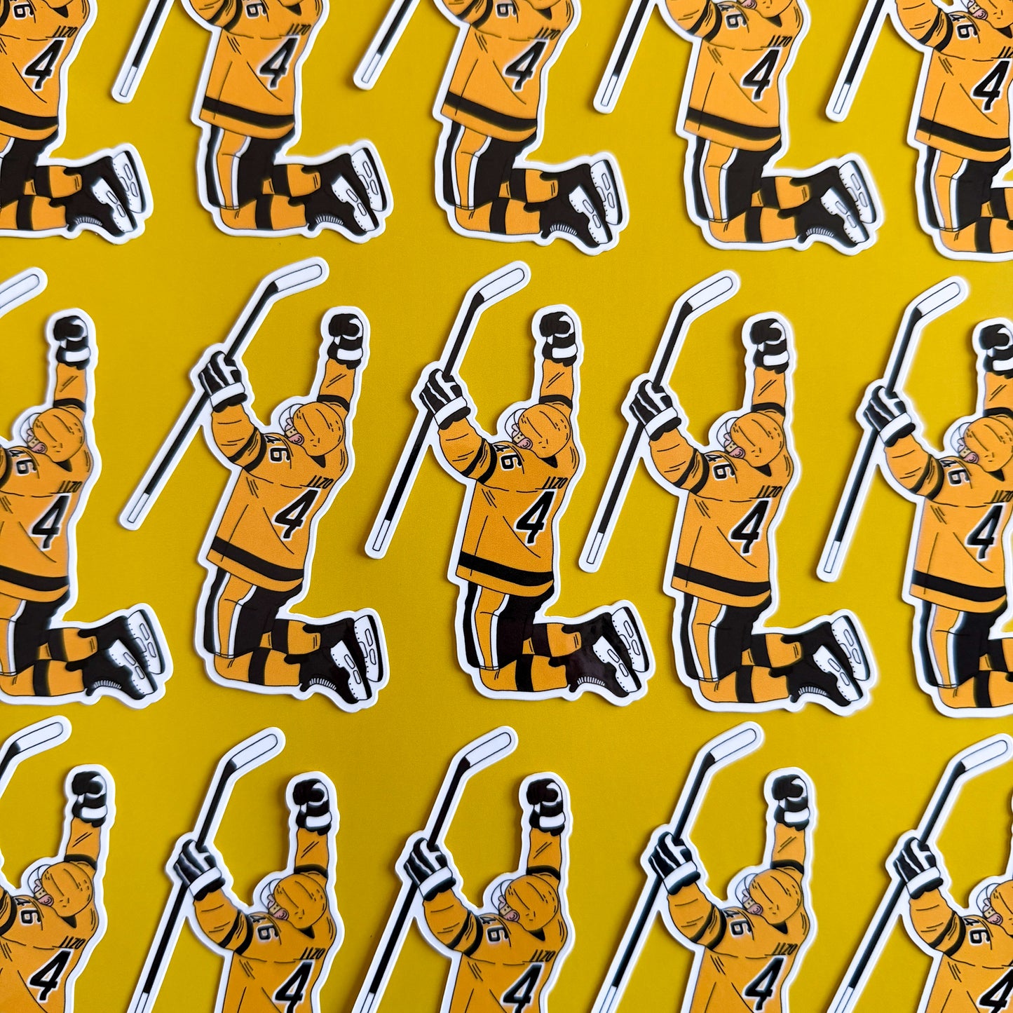 Pittsburgh Hockey Sticker
