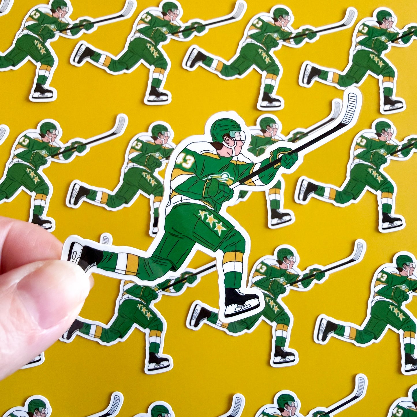 Minnesota Hockey Sticker
