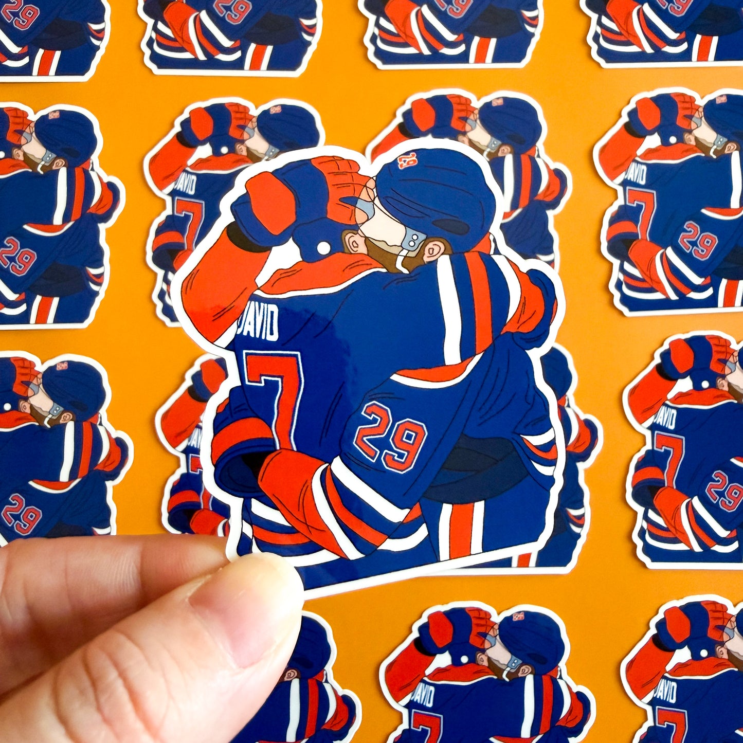 Edmonton Hockey Sticker
