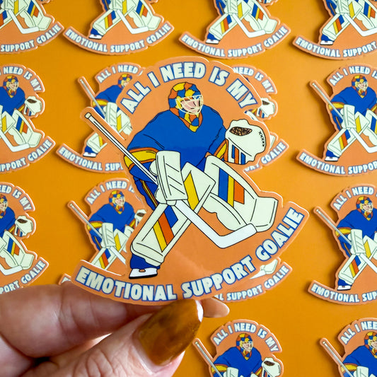 Hockey Goalie Sticker