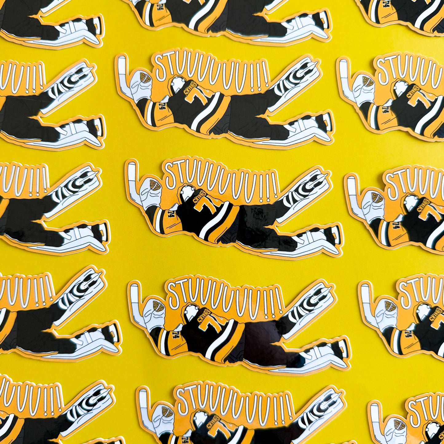 Pittsburgh Hockey Sticker