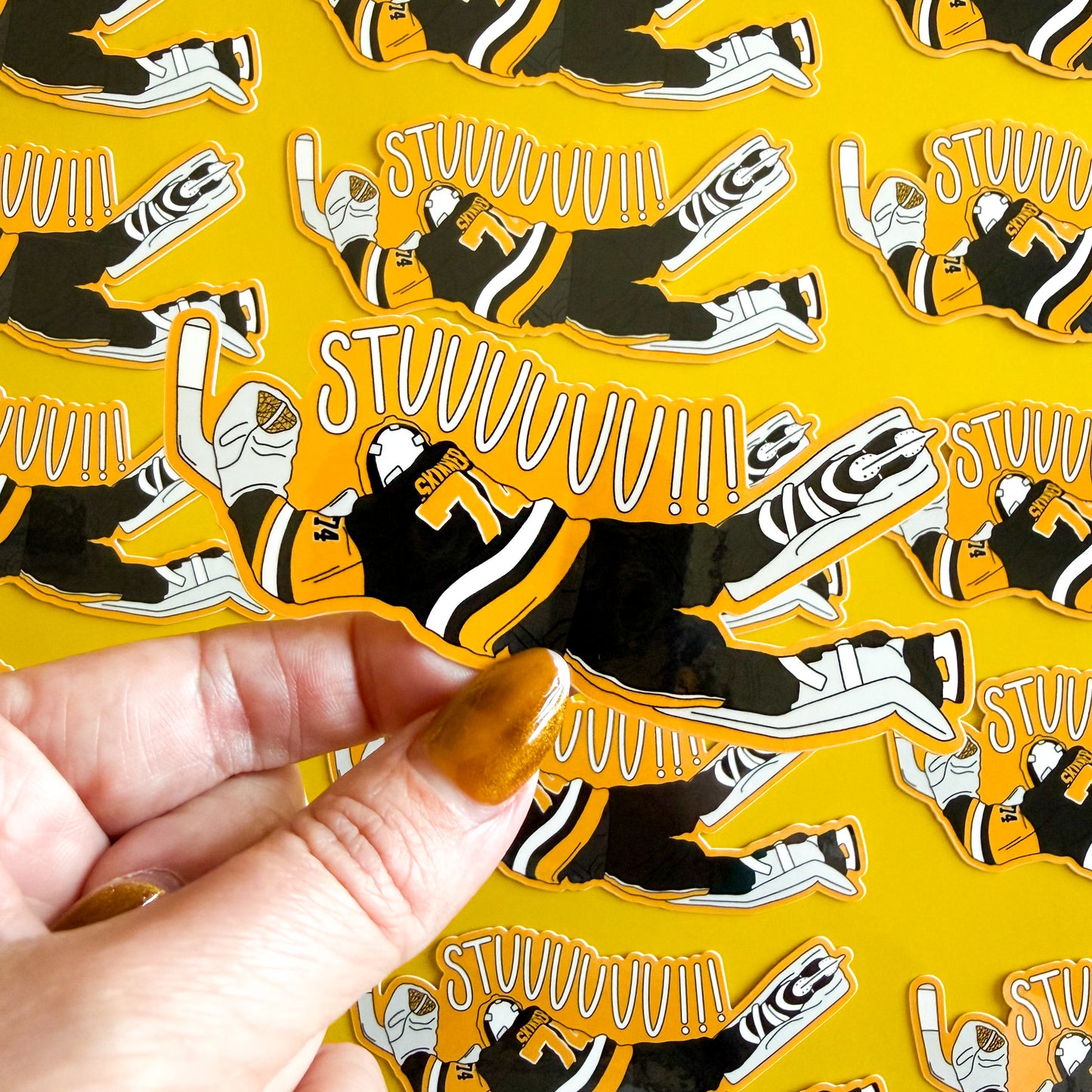 Pittsburgh Hockey Sticker