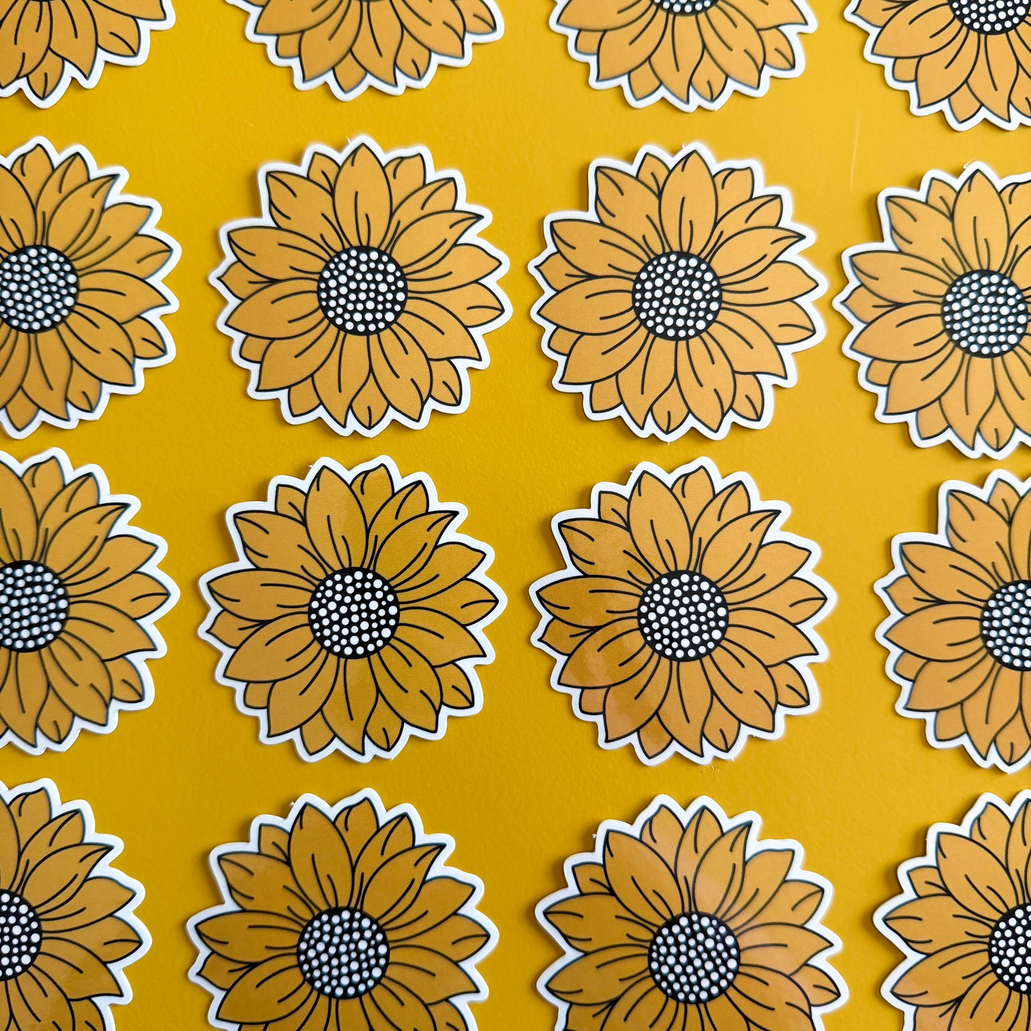 Sunflower Sticker