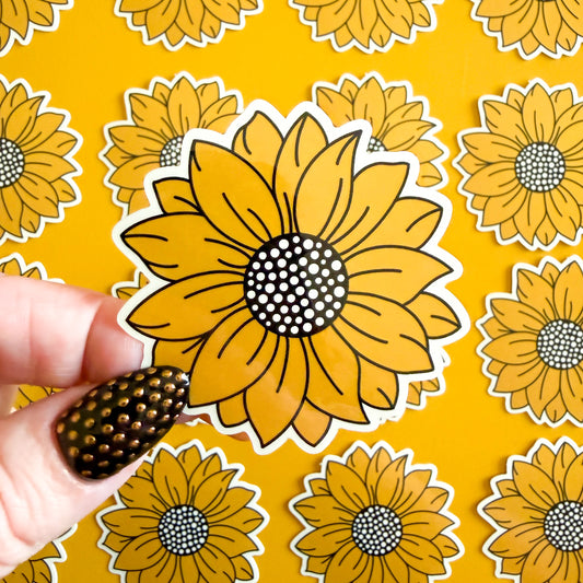 Sunflower Sticker