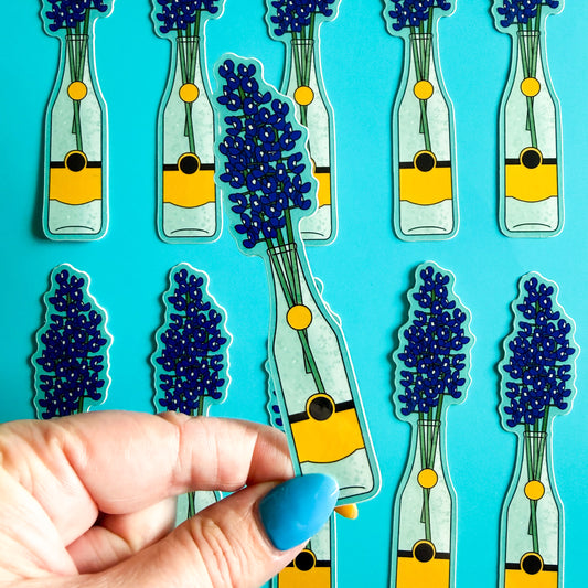 Texas Blue Bonnets Sticker