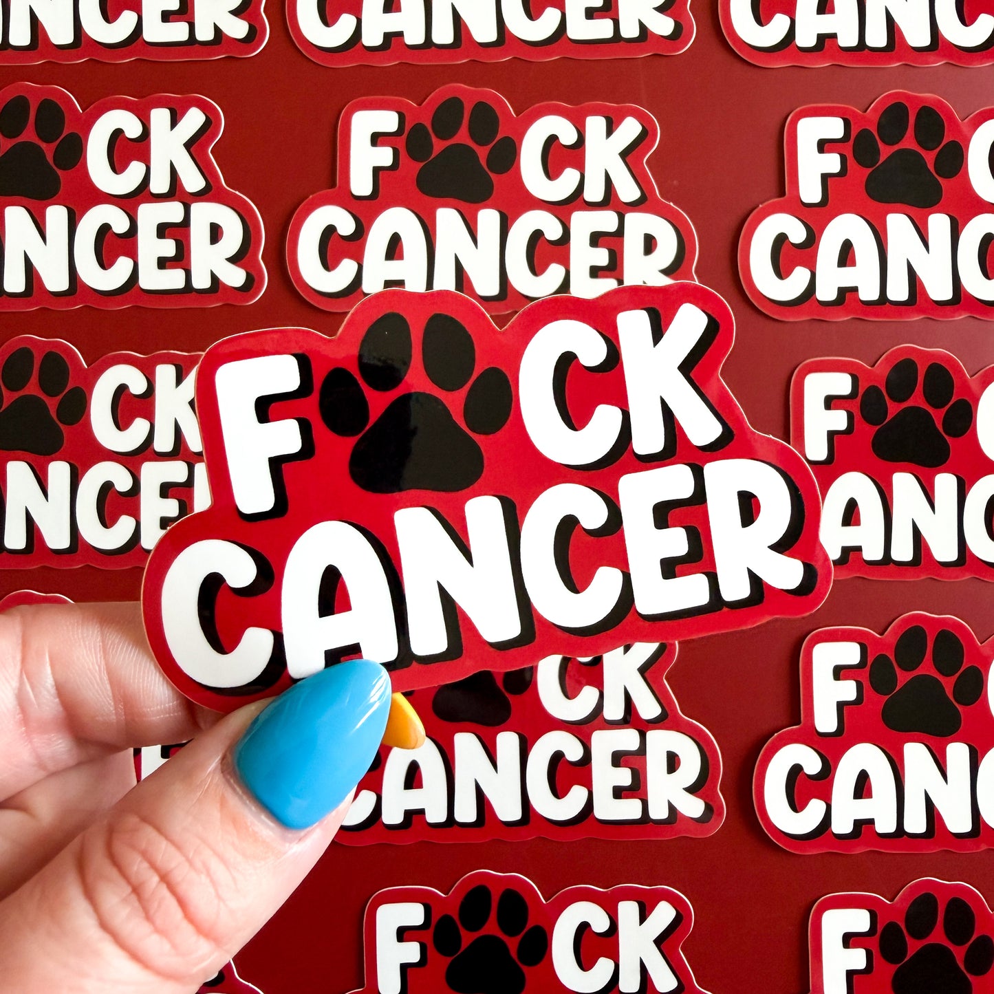 Canine Cancer Sticker