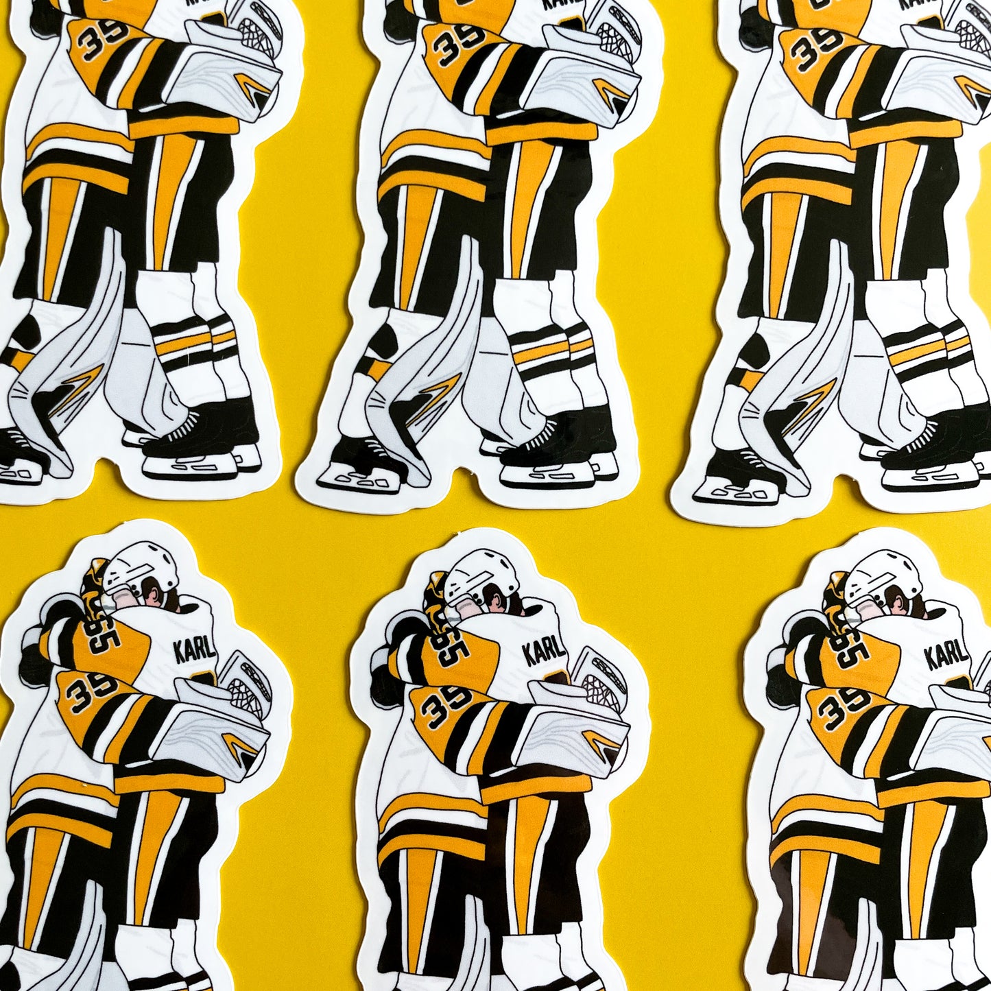 Pittsburgh Hockey Sticker