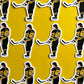Pittsburgh Hockey Sticker